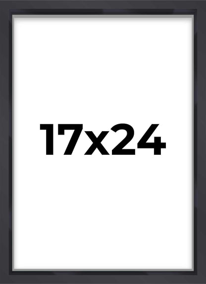 14x14 Shadow Box Black | 3/4" Depth of Usable Space | Solid Wood Pine | Includes UV Resistant Acrylic Plexiglass, Acid-Free Backing & Hanging Hardware | Made to Order in USA - Colors E