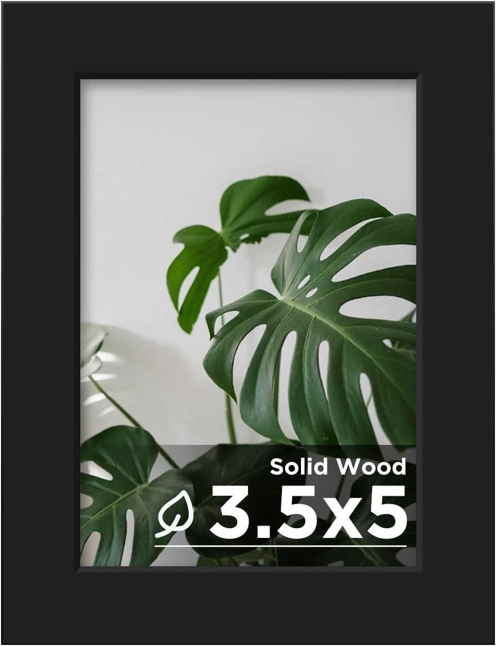 Egofine 12x16 Picture Frame Black, Covered by Plexiglass Made of Solid Wood, Display Pictures 9x12 and 11x14 with Mat or 12x16 Without Mat, for Wall Mounting Photo Frame - Colors B