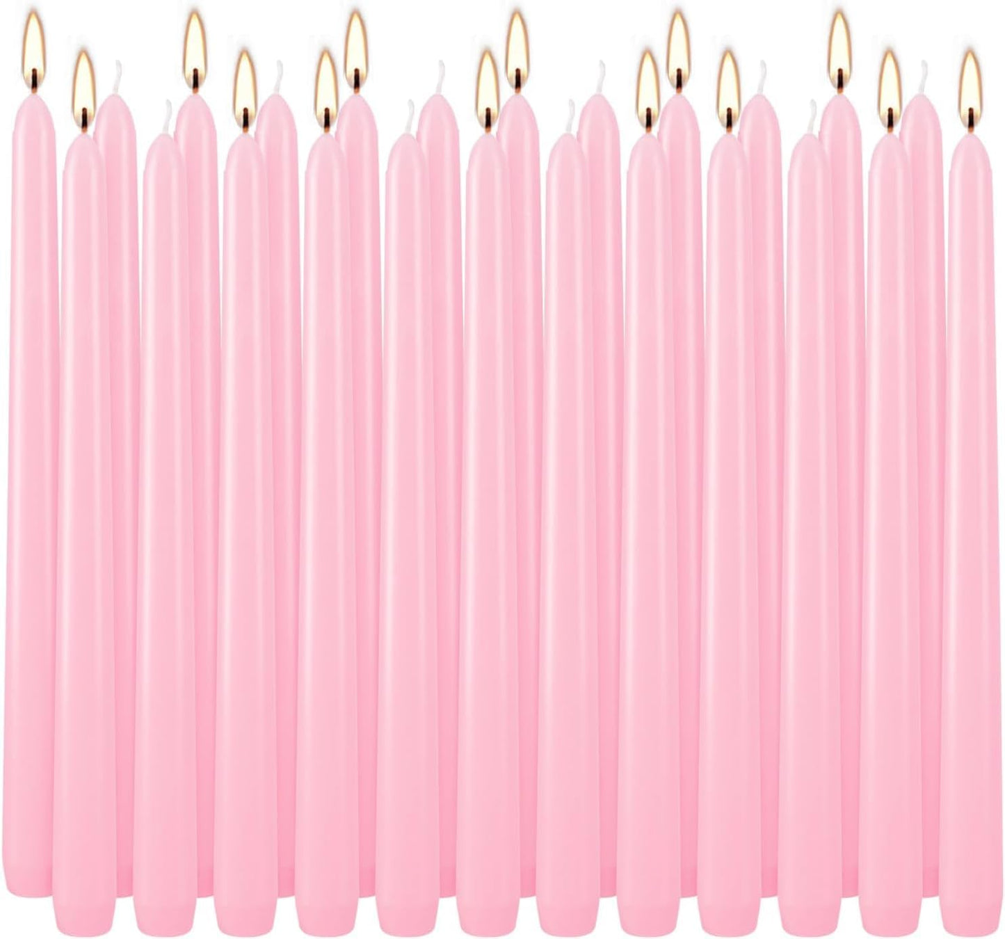 YOROXRG 40 Pack Spell Chime Candles-4 Inch Multi-Colored Taper Candles Sticks-for Home Decor Kitchen Decor Wedding Decoration-10 Colours