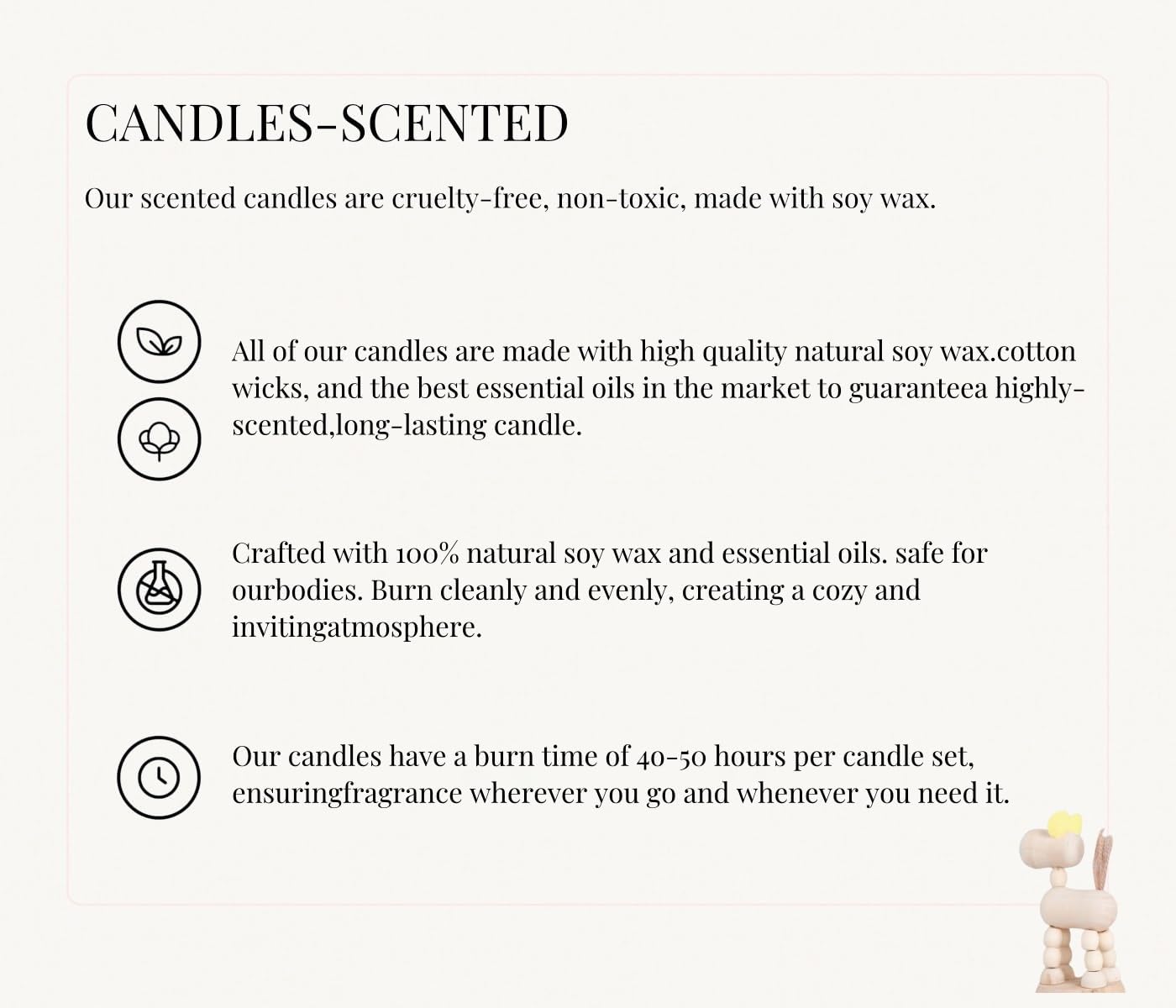 Pug Gifts & Decor, Dog Mom Gifts for Women, Dog Farts Candle, Pet Friendly Lavender Scented Candle