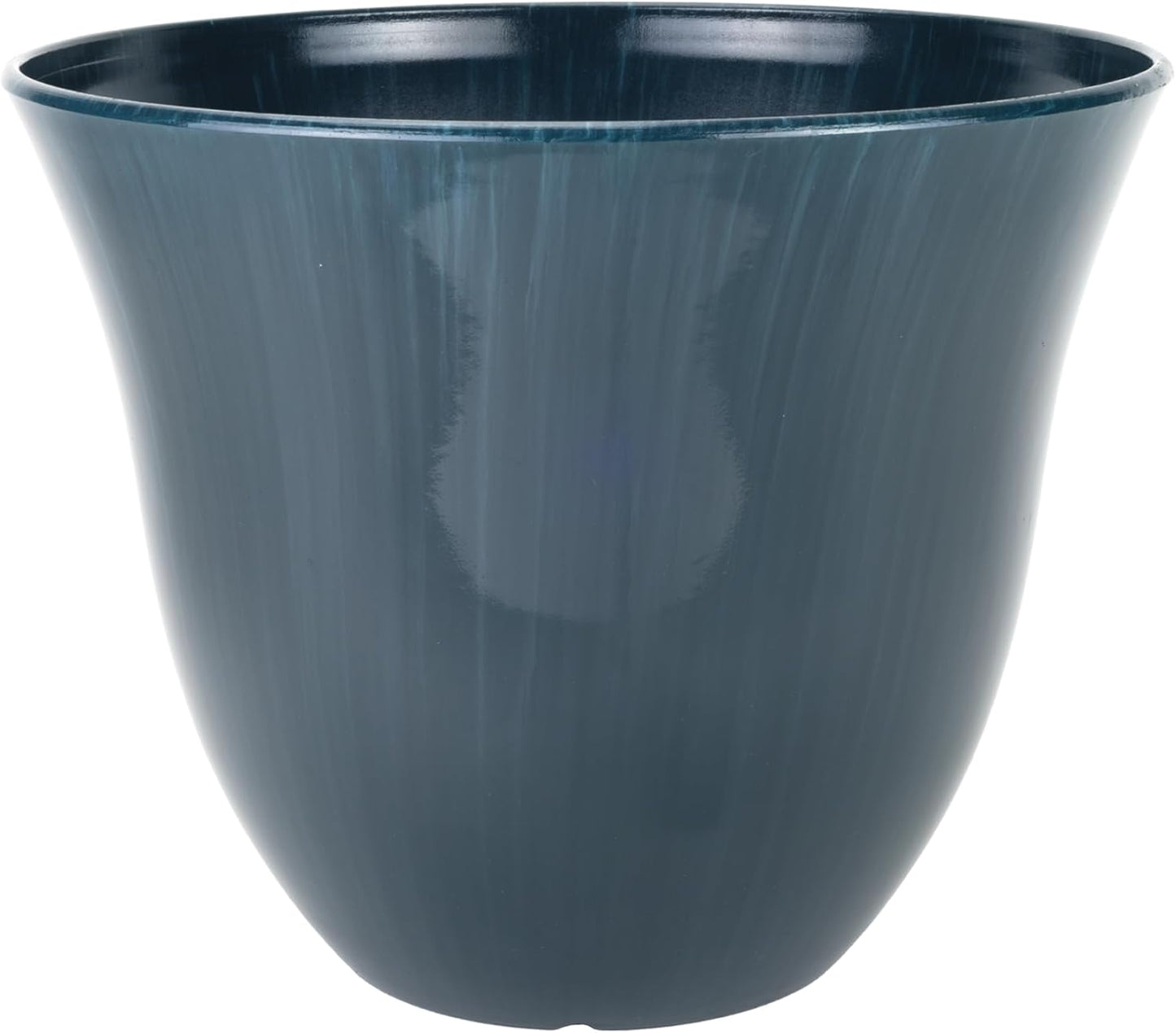 Classic Home and Garden Honeysuckle Resin Planters - Lightweight Indoor & Outdoor Plant Pots - UV-Resistant Plastic Flower Pots - Pot Planters for Flowers & Herbs (15" Tequila Sunrise)