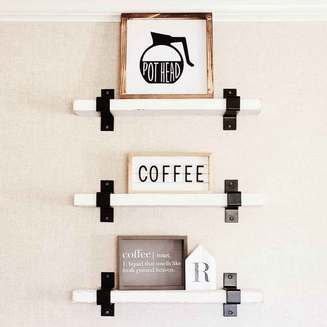Coffee Bar Sign Decor 8x17 Inch, Coffee Sign Decor, Wooden Kitchen Wall Art