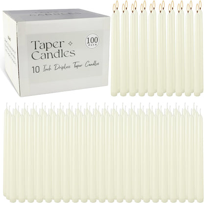 YOROXRG 40 Pack Spell Chime Candles-4 Inch Multi-Colored Taper Candles Sticks-for Home Decor Kitchen Decor Wedding Decoration-10 Colours