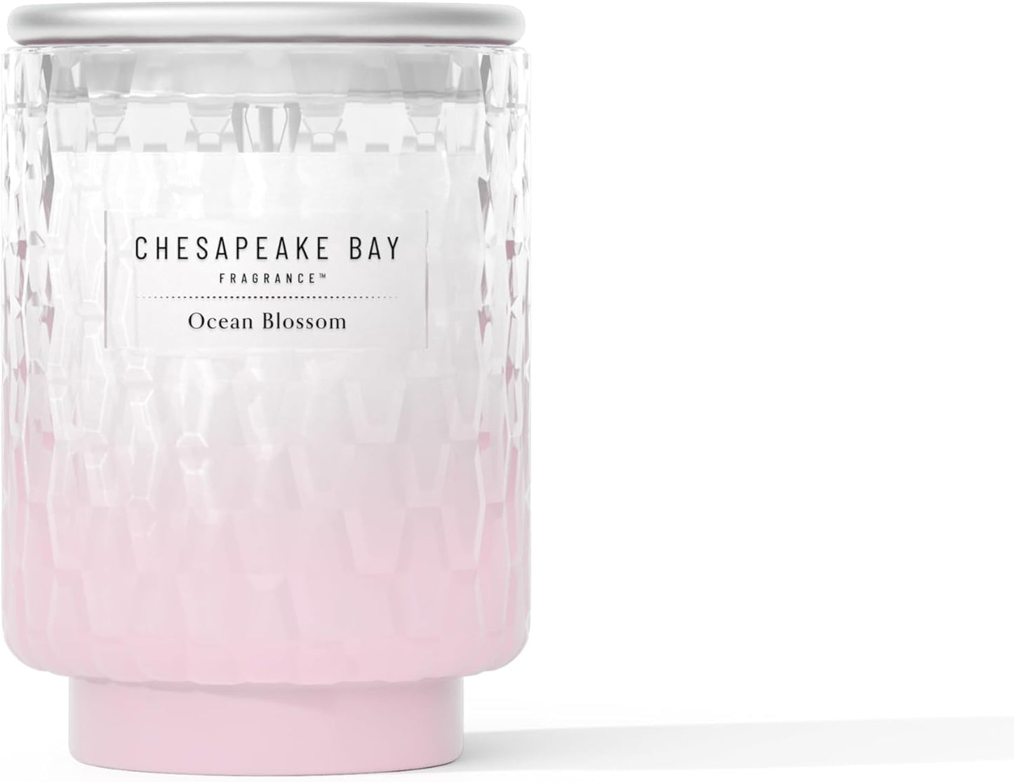 Chesapeake Bay, 11oz Marine Drift Scented Candle, Mood Evoking Fragrance, Textured Sea Glass-Inspired Jar, Premium Soy Blend Wax with Essential Oils, Coastal Fragrance for Home Décor or Gifting