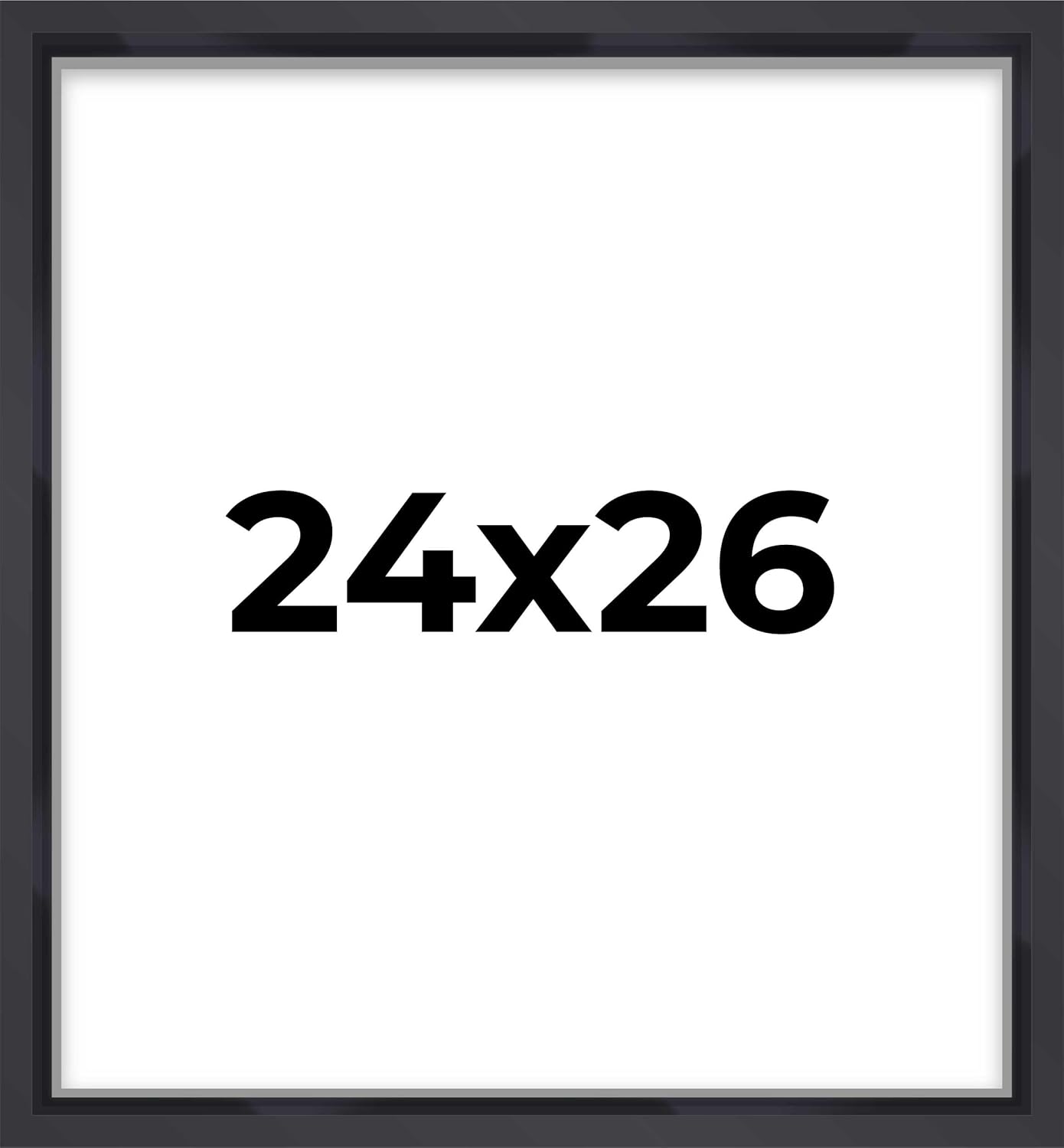 14x14 Shadow Box Black | 3/4" Depth of Usable Space | Solid Wood Pine | Includes UV Resistant Acrylic Plexiglass, Acid-Free Backing & Hanging Hardware | Made to Order in USA - Colors F