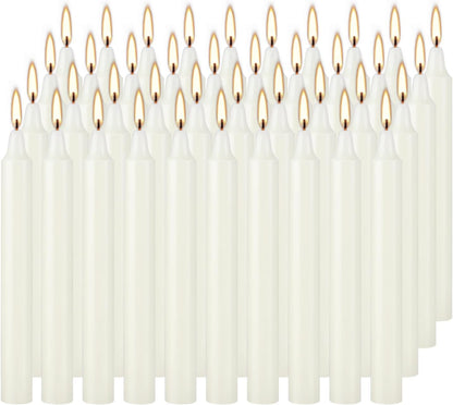 YOROXRG 40 Pack Spell Chime Candles-4 Inch Multi-Colored Taper Candles Sticks-for Home Decor Kitchen Decor Wedding Decoration-10 Colours