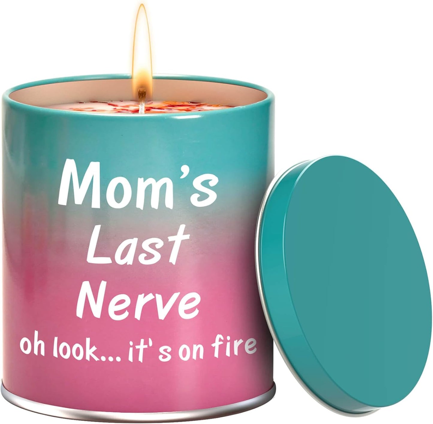 Gifts for Mom Birthday from Daughter Son, Christmas Stocking Stuffers Gifts for Mom Present Mothers Day Great ldeas Funny Unique New Mother Thanksgiving Adoptive 9oz Scented Candle
