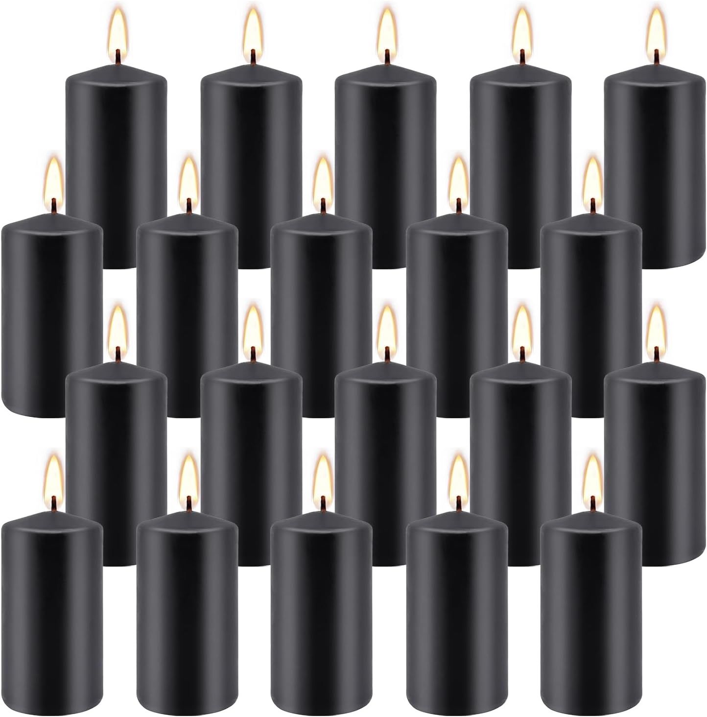 30-Pack 10-Color Taper Candles - 10 Inch Dripless & 10-Hour Burn｜Wedding/Birthday/Home Decor with Premium Wax
