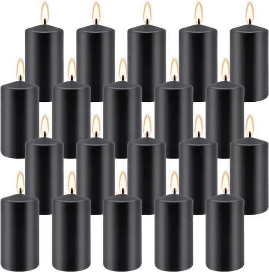 30-Pack 10-Color Taper Candles - 10 Inch Dripless & 10-Hour Burn｜Wedding/Birthday/Home Decor with Premium Wax