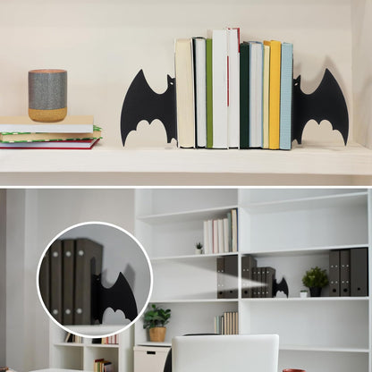 Geelin Peeping Cat Metal Bookends Set of 2 Cute Book Ends for Shelves Decorative Bookshelf Home Office Desk Bookshelf Decor Gift for Cat Lovers and Reading Enthusiasts