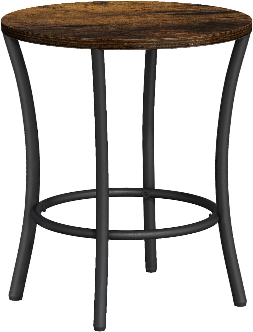 YINMIT Plant Stand Indoor,2 Tier Round Potted Holder Rack,Flower Pot Stand Shelf,Round Supports Rack,Corner Plant Shelf for Balcony Garden Patio Living Room,Brown