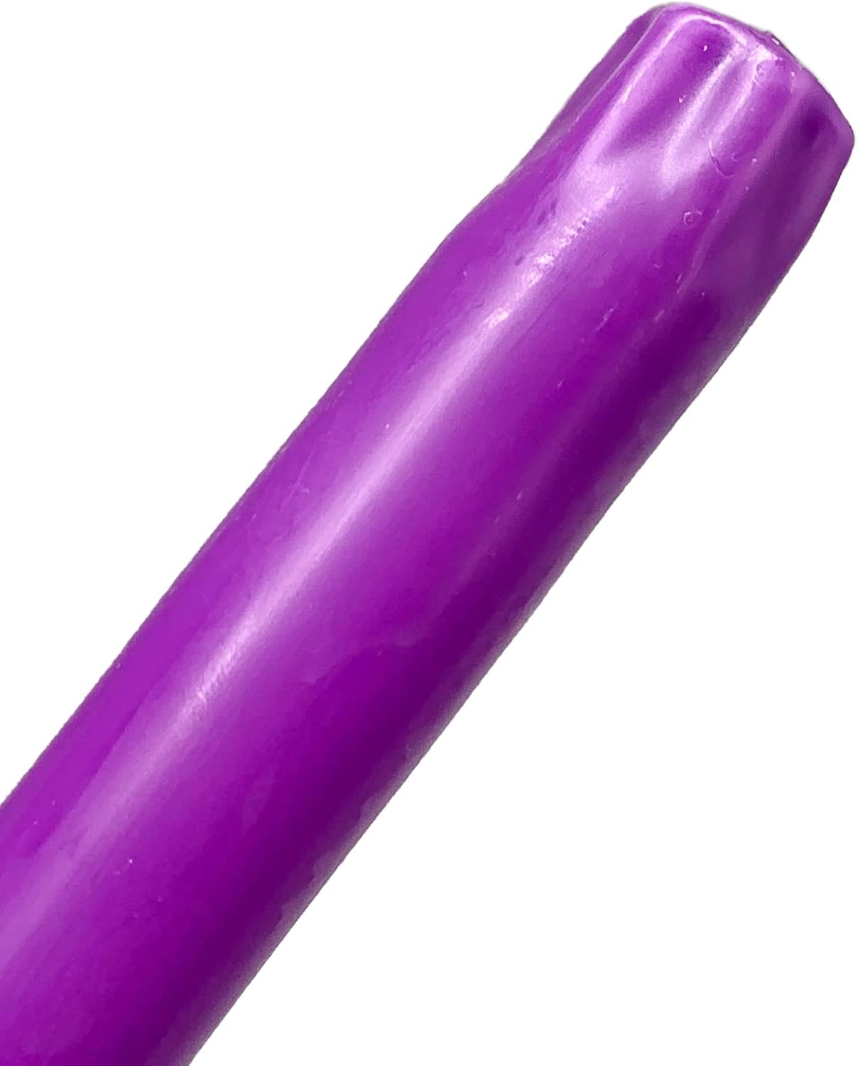 D'light Online White Taper Candles, 10 Inch Premium Quality Candles Hand-Dipped Tapered Candles, Dripless, Smokeless and Unwrapped Bulk Pack for Events - Set of 12 (10 Inch, White)