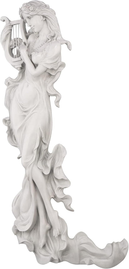 Design Toscano Musical Muse Wall Sculpture, Single