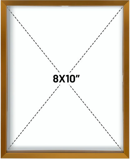 Frametory, Floating Picture Frame 12x16 - Black Aluminum Metal Photo Frame - Real Glass of Front - for Wall Mount Display