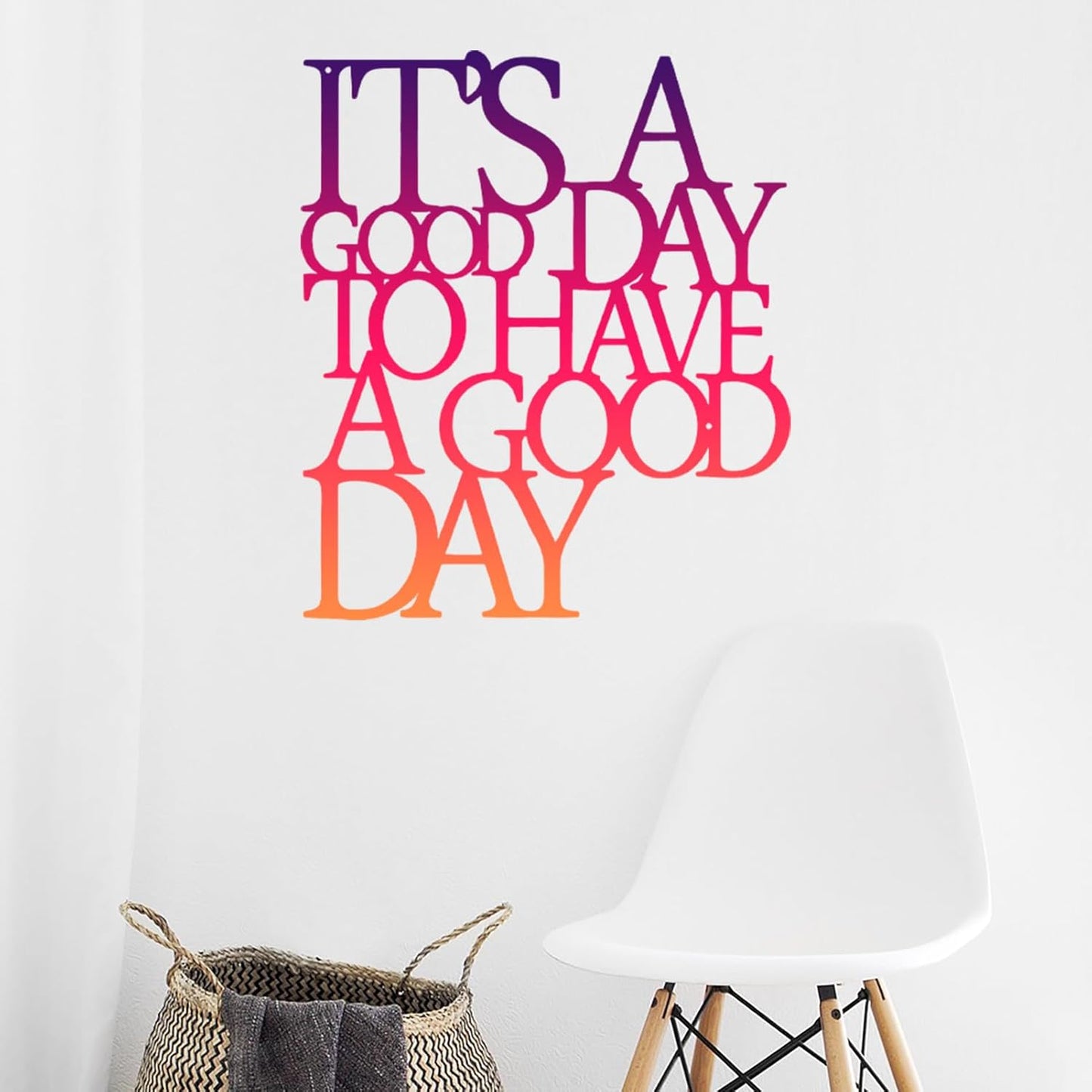 Benziso Motivational Metal Wall Art Inspirational Wall Decor Positive Quotes Wall Decor for Office Living Room Encouragement Gifts