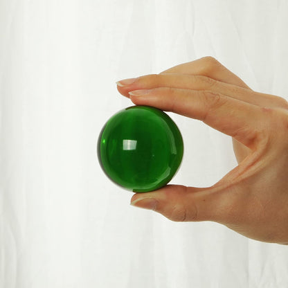 LONGWIN 50mm(2 inch) K9 Photography Solid Crystal Glass Ball Sphere with Free Stand Suncatcher (Clear)