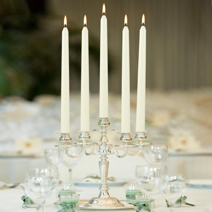 30-Pack 10-Color Taper Candles - 10 Inch Dripless & 10-Hour Burn｜Wedding/Birthday/Home Decor with Premium Wax