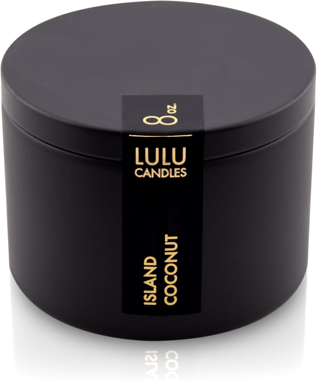 Lulu Candles | Jasmine, Oud & Sandalwood | Luxury Scented Soy Jar Candle | Hand Poured in The USA | Highly Scented & Long Lasting (9 Oz.)