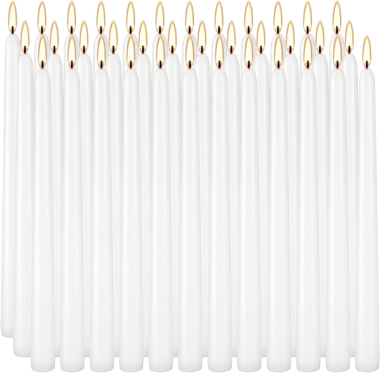 YOROXRG 40 Pack Spell Chime Candles-4 Inch Multi-Colored Taper Candles Sticks-for Home Decor Kitchen Decor Wedding Decoration-10 Colours