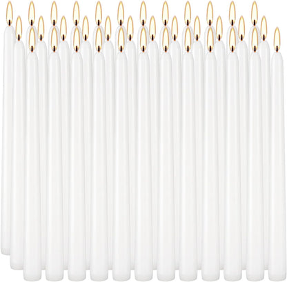 YOROXRG 40 Pack Spell Chime Candles-4 Inch Multi-Colored Taper Candles Sticks-for Home Decor Kitchen Decor Wedding Decoration-10 Colours