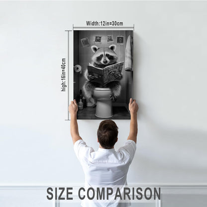 DIHSIEG 12x16 Canvas Wall Art funny bathroom wall art Print Poster Vintage Poster Frameless Floral Can be hung on the Wall Heal Your Heart poster Wall Art Canvas