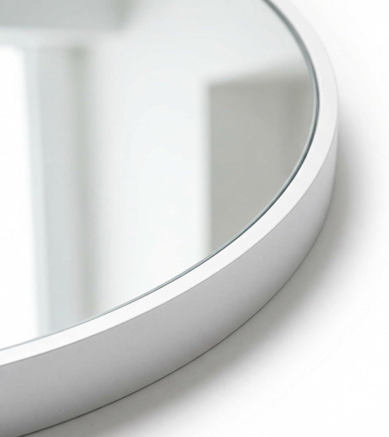 HARRITPURE Round Mirror 30 Black Wall Mounted Circle Mirrors Vanity Mirror with Brushed Aluminum Alloy Frame Modern Decoration for Bathroom, Living Room, Vanity, Bedroom, Entryway