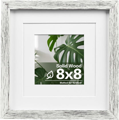 Egofine 12x16 Picture Frame Black, Covered by Plexiglass Made of Solid Wood, Display Pictures 9x12 and 11x14 with Mat or 12x16 Without Mat, for Wall Mounting Photo Frame - Colors B