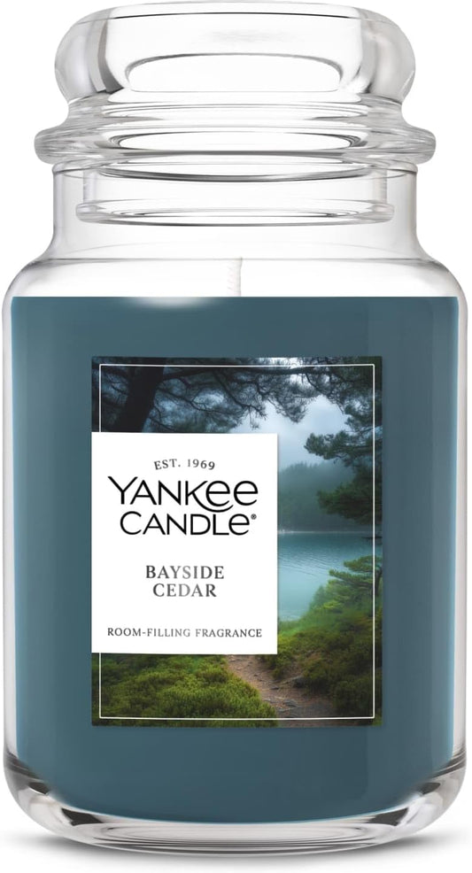 Yankee Candle Ocean Air Scented Candle, 22oz Large Jar with up to 150 Hour Burn Time, Giftable