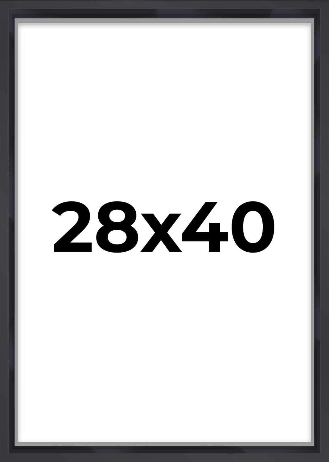14x14 Shadow Box Black | 3/4" Depth of Usable Space | Solid Wood Pine | Includes UV Resistant Acrylic Plexiglass, Acid-Free Backing & Hanging Hardware | Made to Order in USA - Colors G