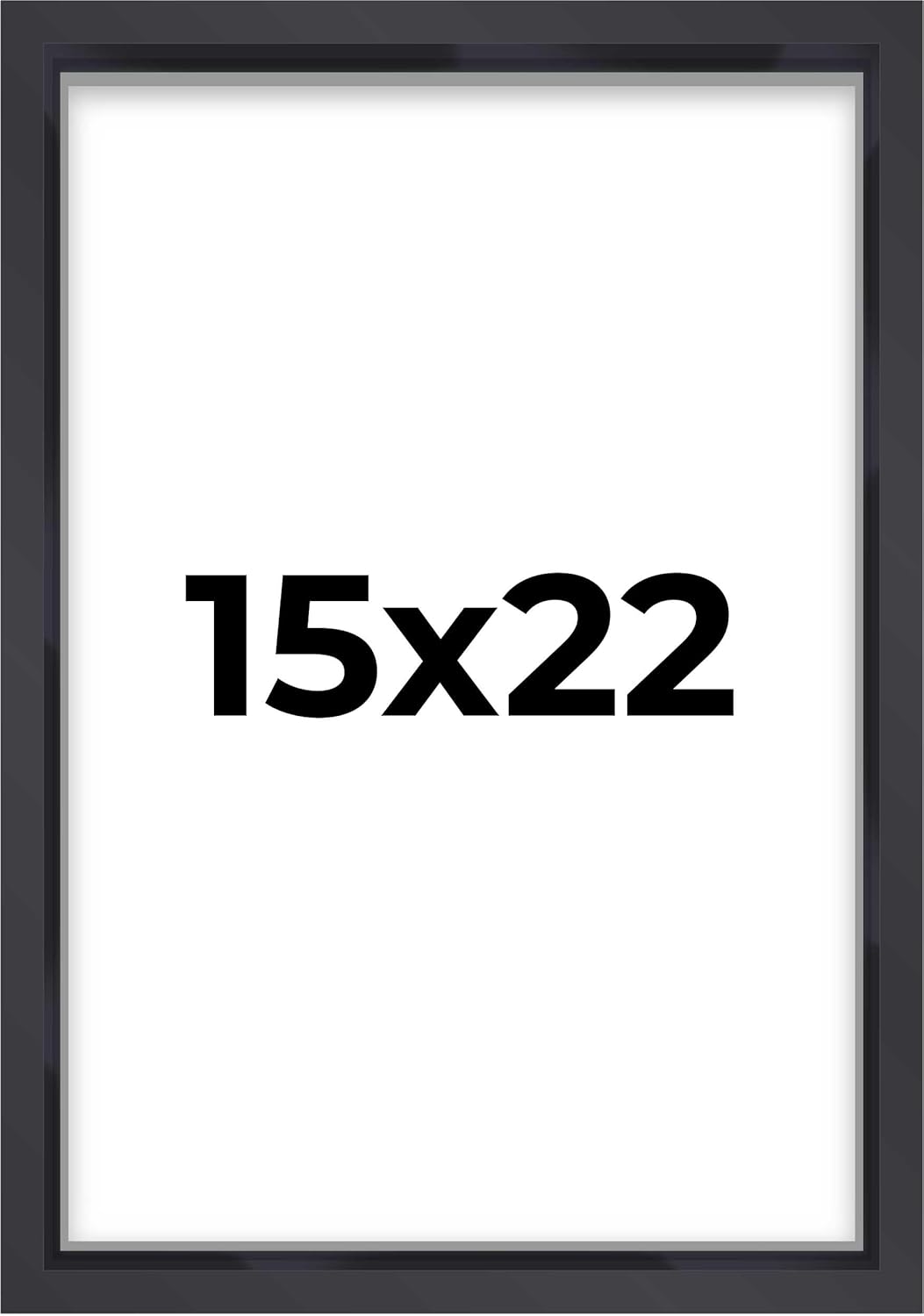 14x14 Shadow Box Black | 3/4" Depth of Usable Space | Solid Wood Pine | Includes UV Resistant Acrylic Plexiglass, Acid-Free Backing & Hanging Hardware | Made to Order in USA - Colors C