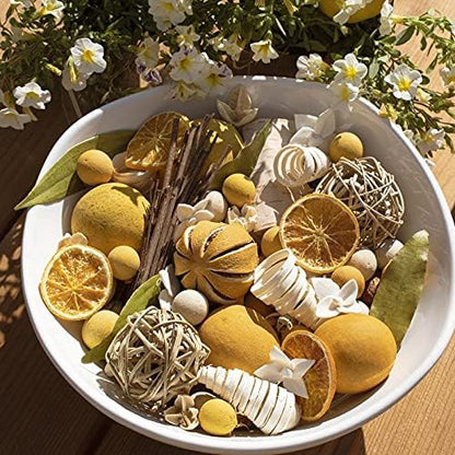 ANDALUCA Secrets of Spring Scented Potpourri | Made in California | Large 20 oz Bag + Fragrance Vial | Notes of Citron, Jasmine and Soft Woods | Floral Spring Home Fragrance