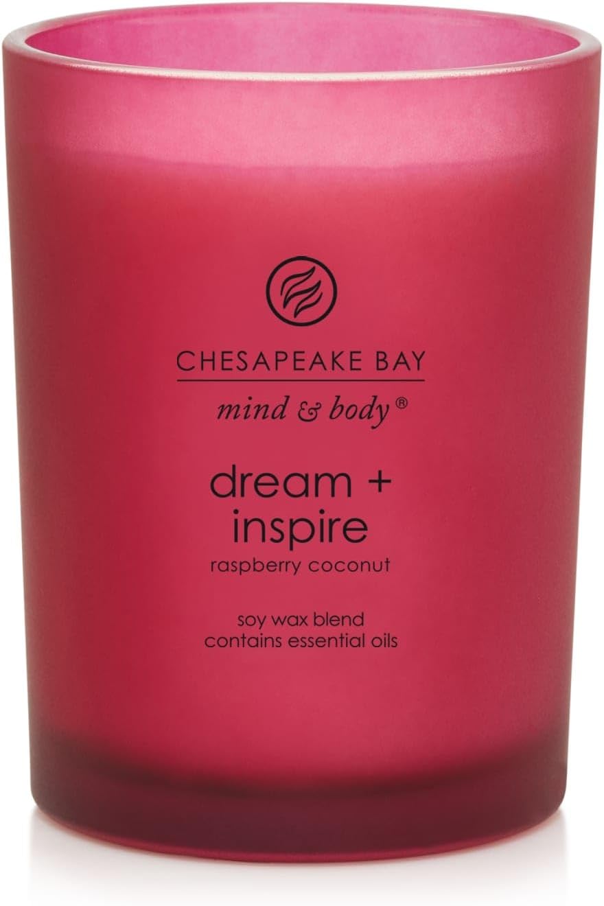 Chesapeake Bay Candle PT40886 Scented Candle Awaken + Invigorate (Lemongrass Eucalyptus) Medium Green Home Décor