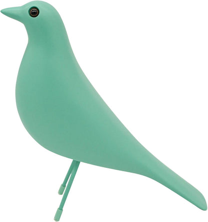 Mid Century Sculpture House Bird - Office Decor Desk Dove Ornament Arts Gift Replica (Yellow)