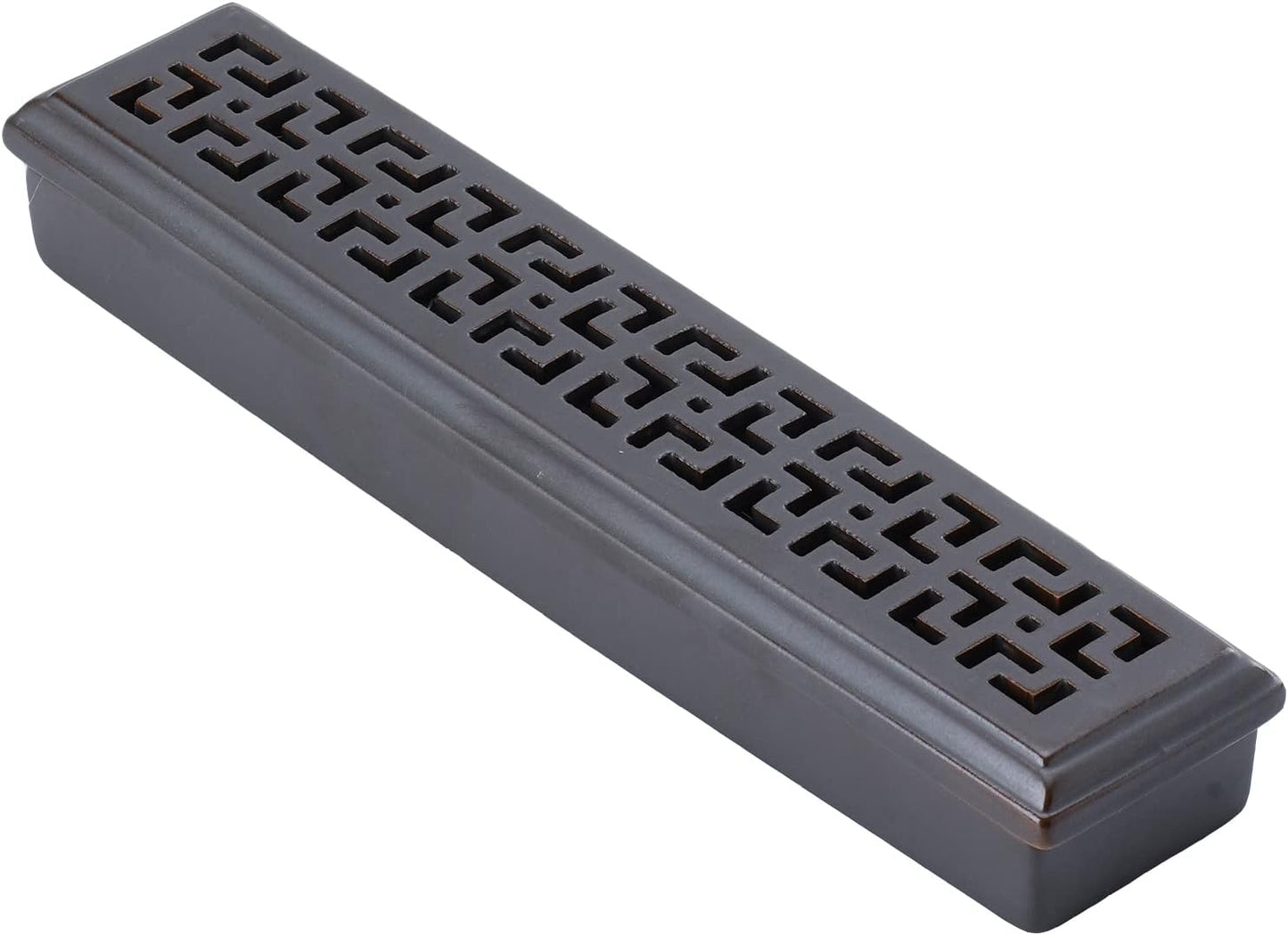 CEREMONY Incense Holder for Sticks, Ceramic Insence-Stick Holder Ash Catcher, Incense Holder Timkburner for Meditation Yoga Spa Room Incense Holder (Lever Brown)