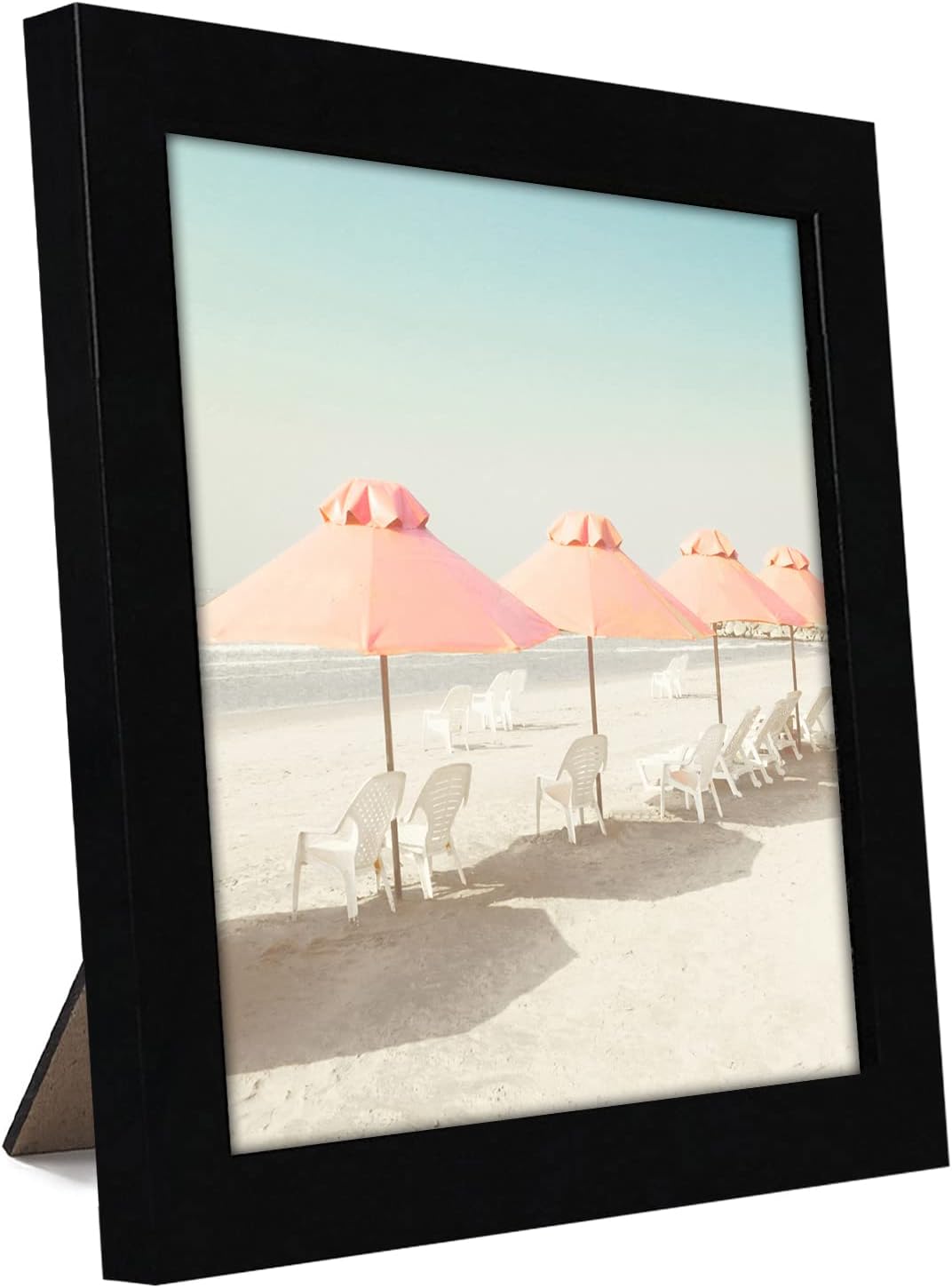 Americanflat 12x18 Poster Frame with Shatter-Resistant Glass - Signature Collection - Gallery-Style Frames Made of Engineered Wood - Photo Frame for Wall Display - Black - Colors B