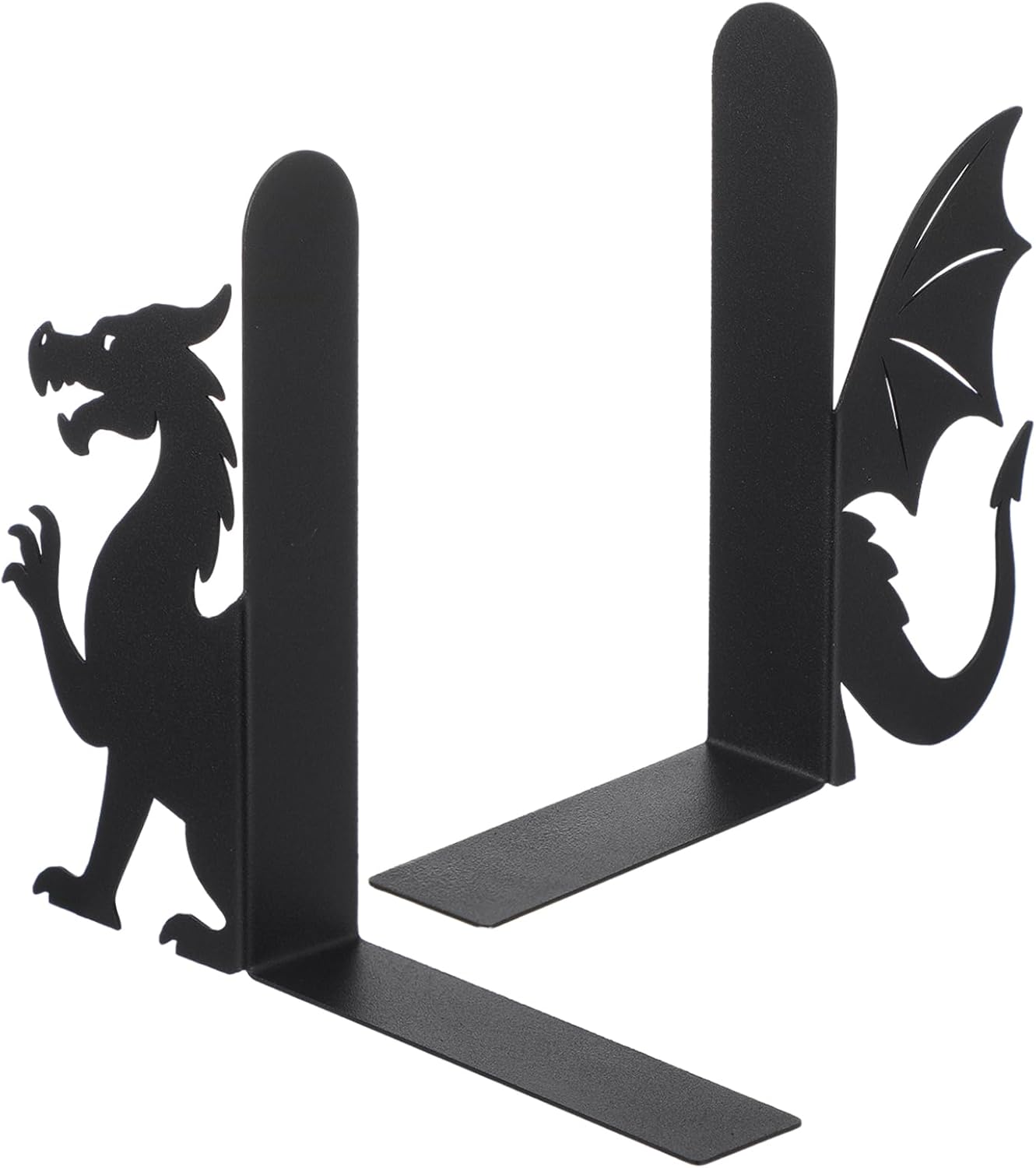 Geelin Peeping Cat Metal Bookends Set of 2 Cute Book Ends for Shelves Decorative Bookshelf Home Office Desk Bookshelf Decor Gift for Cat Lovers and Reading Enthusiasts