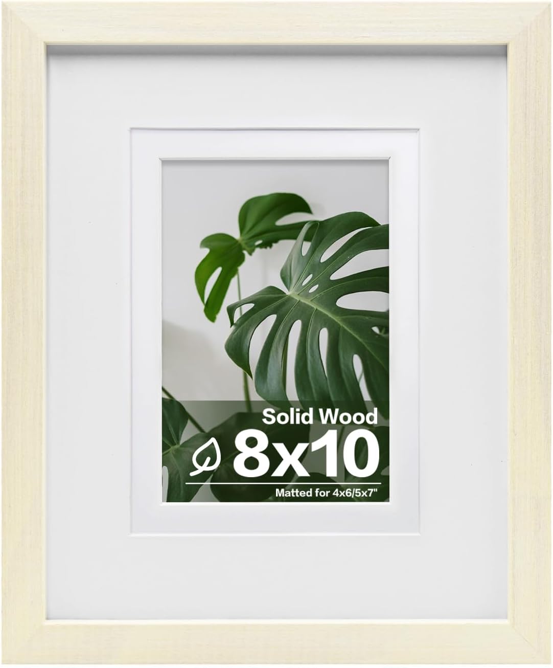 Egofine 12x16 Picture Frame Black, Covered by Plexiglass Made of Solid Wood, Display Pictures 9x12 and 11x14 with Mat or 12x16 Without Mat, for Wall Mounting Photo Frame - Colors A