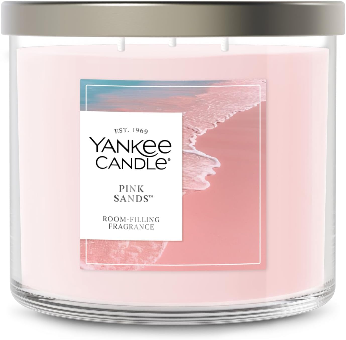 Yankee Candle Large Tumbler Scented Candle with up to 80 Hour Burn Time, Premium Plant Wax Blend for Consistent Burn, 20 oz Tumbler Candle with Room Filling Fragrance, Midsummer's Night