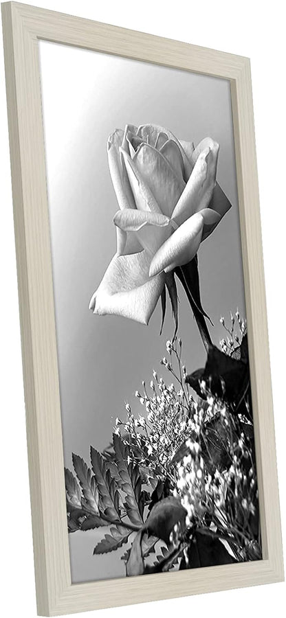 Americanflat 16x20 Picture Frame with Polished Plexiglass - Black Picture Frame - Wide Photo Frames Made of Engineered Wood for Vertical or Horizontal Wall Display - Epic Collection - Black - Colors B