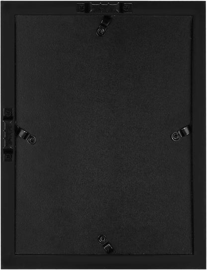 Americanflat 12x16 Shadow Box Frame with Polished Plexiglass - Silhouette Collection - Large Shadow Box Display Case for Tabletop and Wall Display - Black with Soft Felt Back