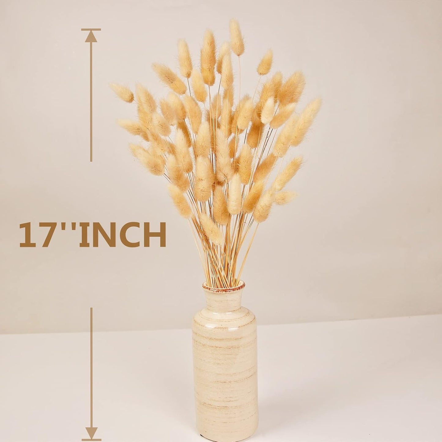 40" inch 10 Stems Pampas Grass Decor Tall, Pampas Grass Bouquet, Natural Dried Flowers for Wedding, Natural Home Decor, Wall Grass, Glam Decor