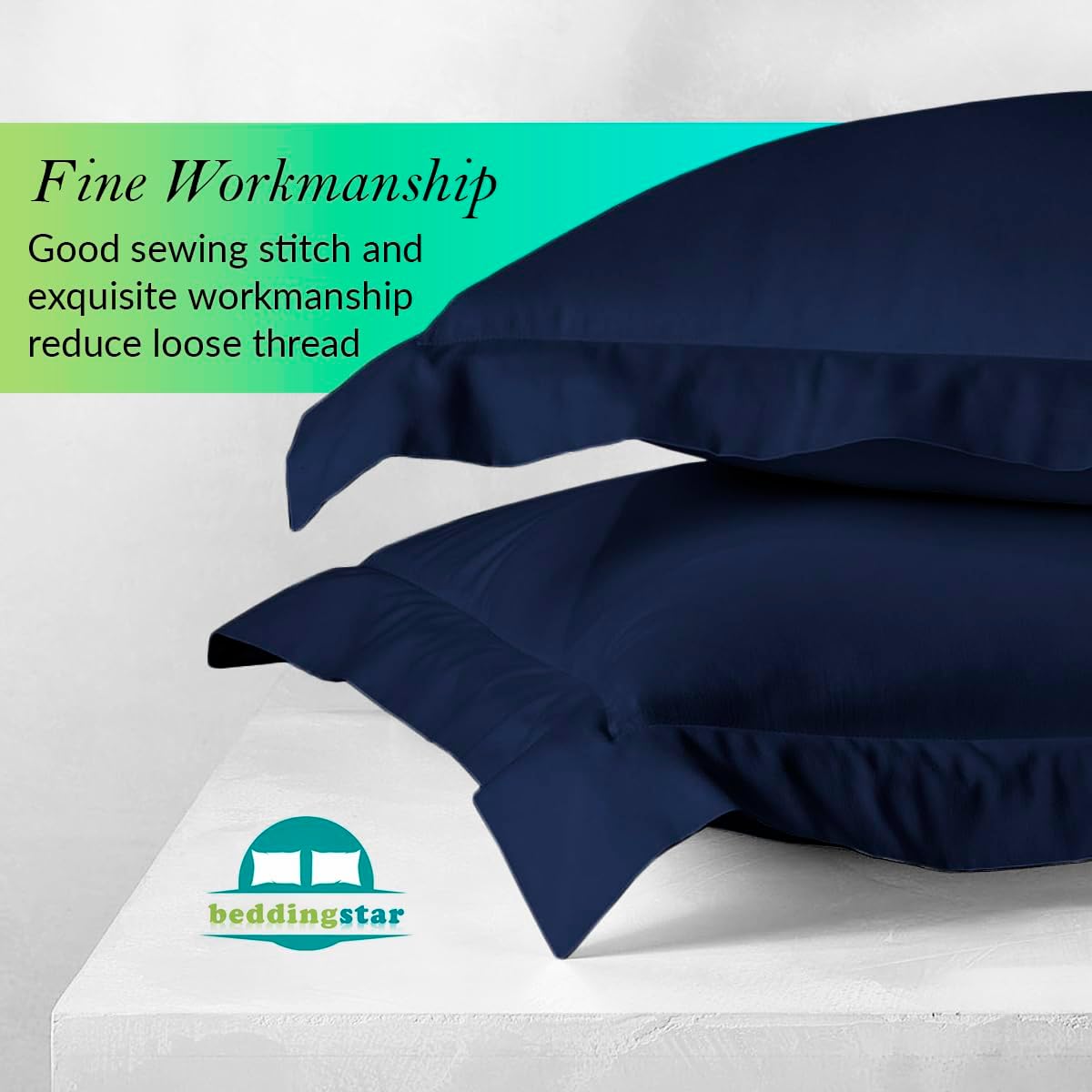 Euro Sham Covers 26x26 Set of 2 White 600 Thread Count 100% Egyptian Cotton Pack of 2 Euro 26x26 Pillow Covers Cushion Cover Cases Soft Skin Friendly European Size Decorative Square Pillow Shams