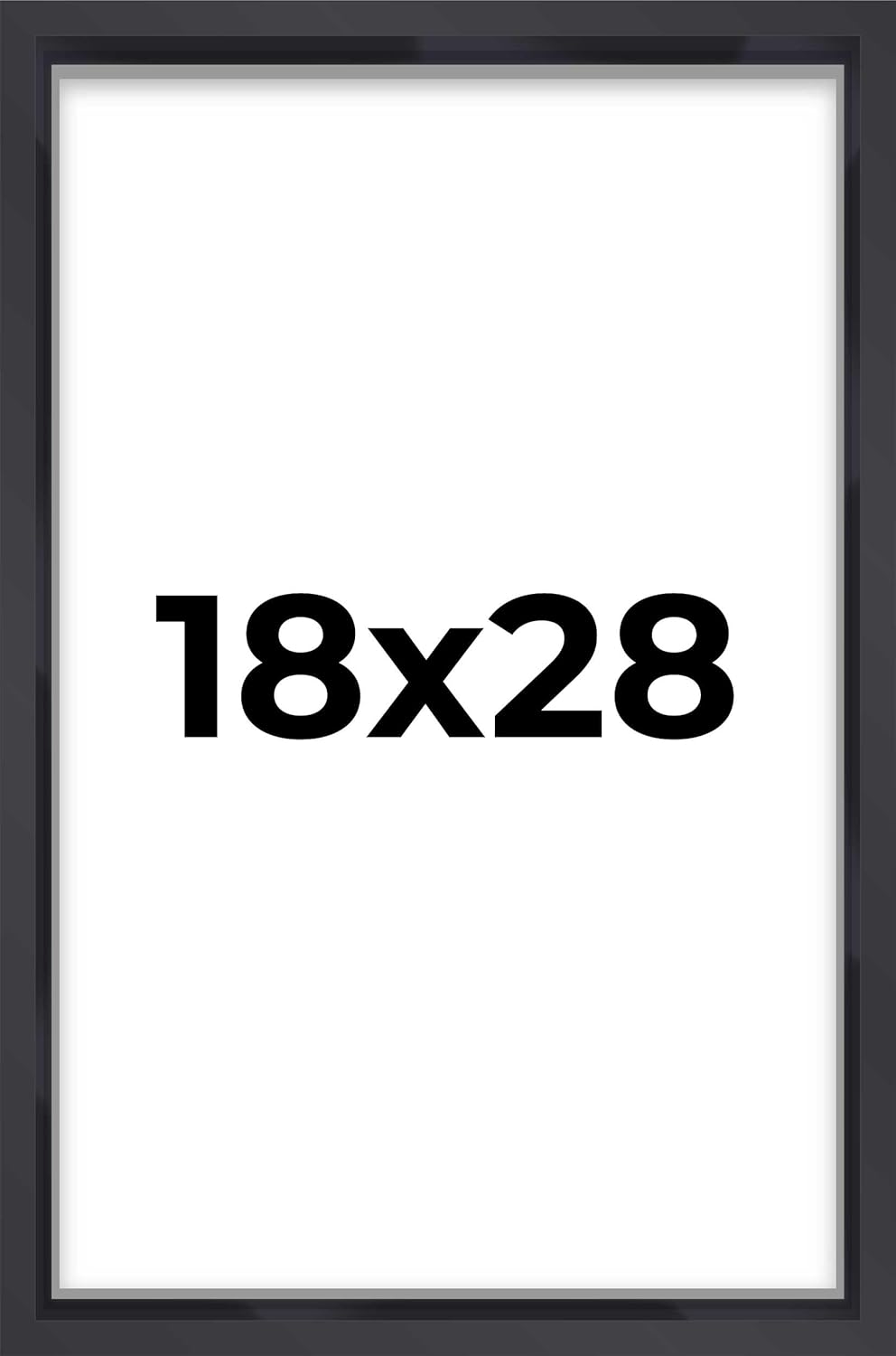 14x14 Shadow Box Black | 3/4" Depth of Usable Space | Solid Wood Pine | Includes UV Resistant Acrylic Plexiglass, Acid-Free Backing & Hanging Hardware | Made to Order in USA - Colors A