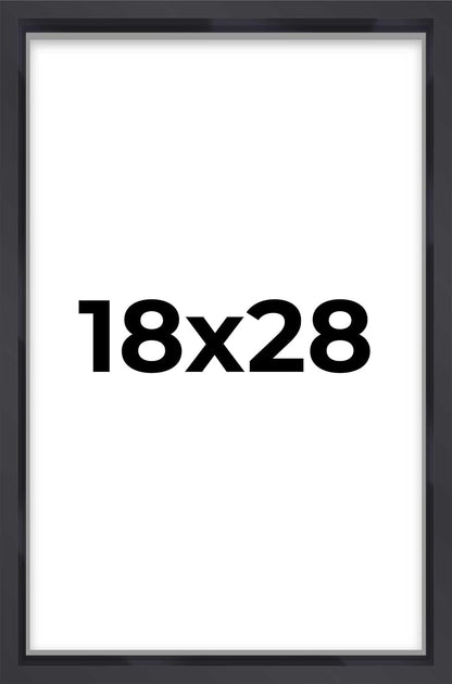 14x14 Shadow Box Black | 3/4" Depth of Usable Space | Solid Wood Pine | Includes UV Resistant Acrylic Plexiglass, Acid-Free Backing & Hanging Hardware | Made to Order in USA - Colors A