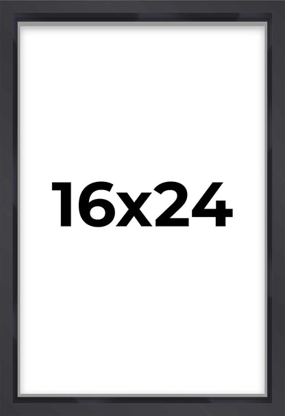 14x14 Shadow Box Black | 3/4" Depth of Usable Space | Solid Wood Pine | Includes UV Resistant Acrylic Plexiglass, Acid-Free Backing & Hanging Hardware | Made to Order in USA - Colors F