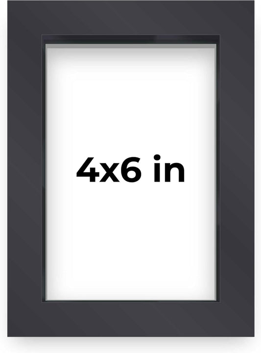 14x14 Shadow Box Black | 3/4" Depth of Usable Space | Solid Wood Pine | Includes UV Resistant Acrylic Plexiglass, Acid-Free Backing & Hanging Hardware | Made to Order in USA - Colors G