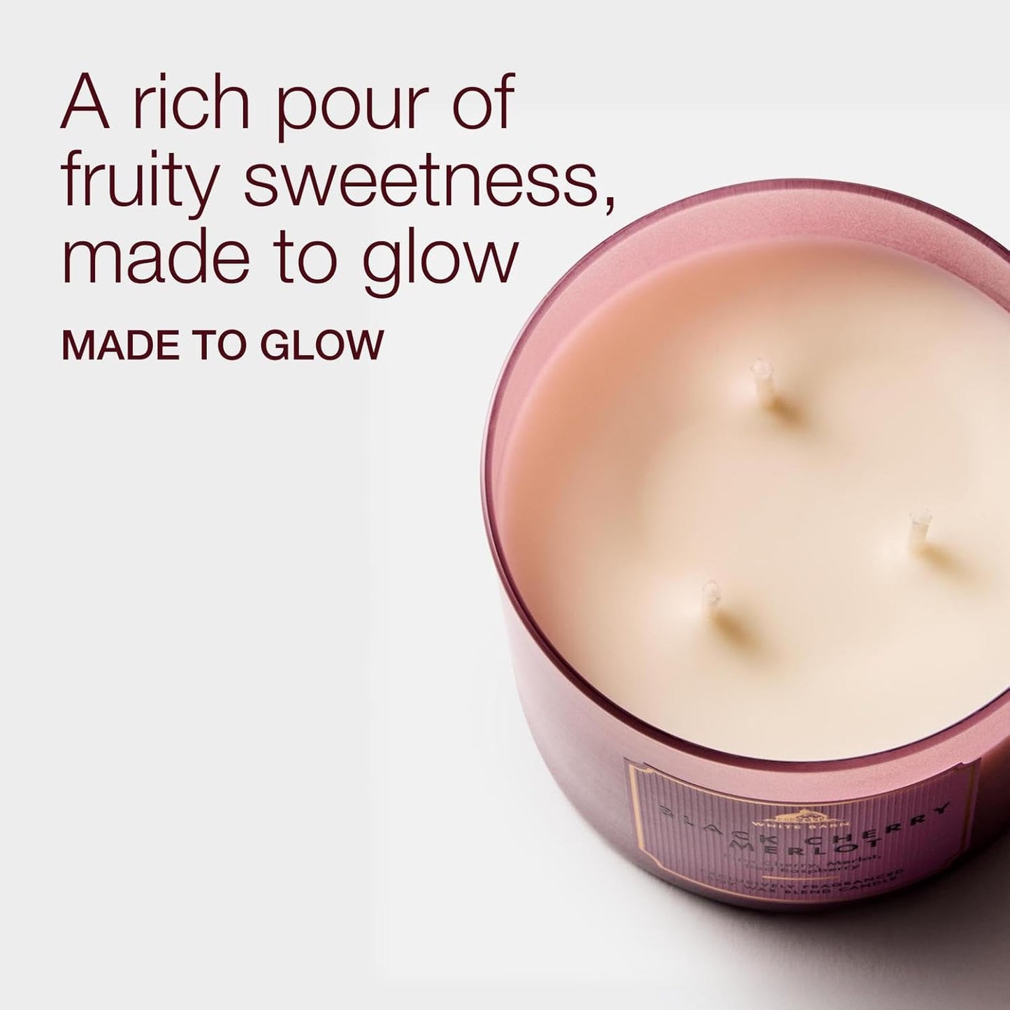 Bath & Body Works Mahogany Teakwood Intense 3-Wick Candle - Scented Candle for At-Home Use - Long-Lasting, Room-Filling Fragrance - High Fragrance Oil Concentration - Soy Wax Blend
