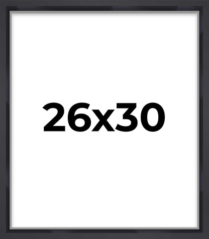14x14 Shadow Box Black | 3/4" Depth of Usable Space | Solid Wood Pine | Includes UV Resistant Acrylic Plexiglass, Acid-Free Backing & Hanging Hardware | Made to Order in USA - Colors D