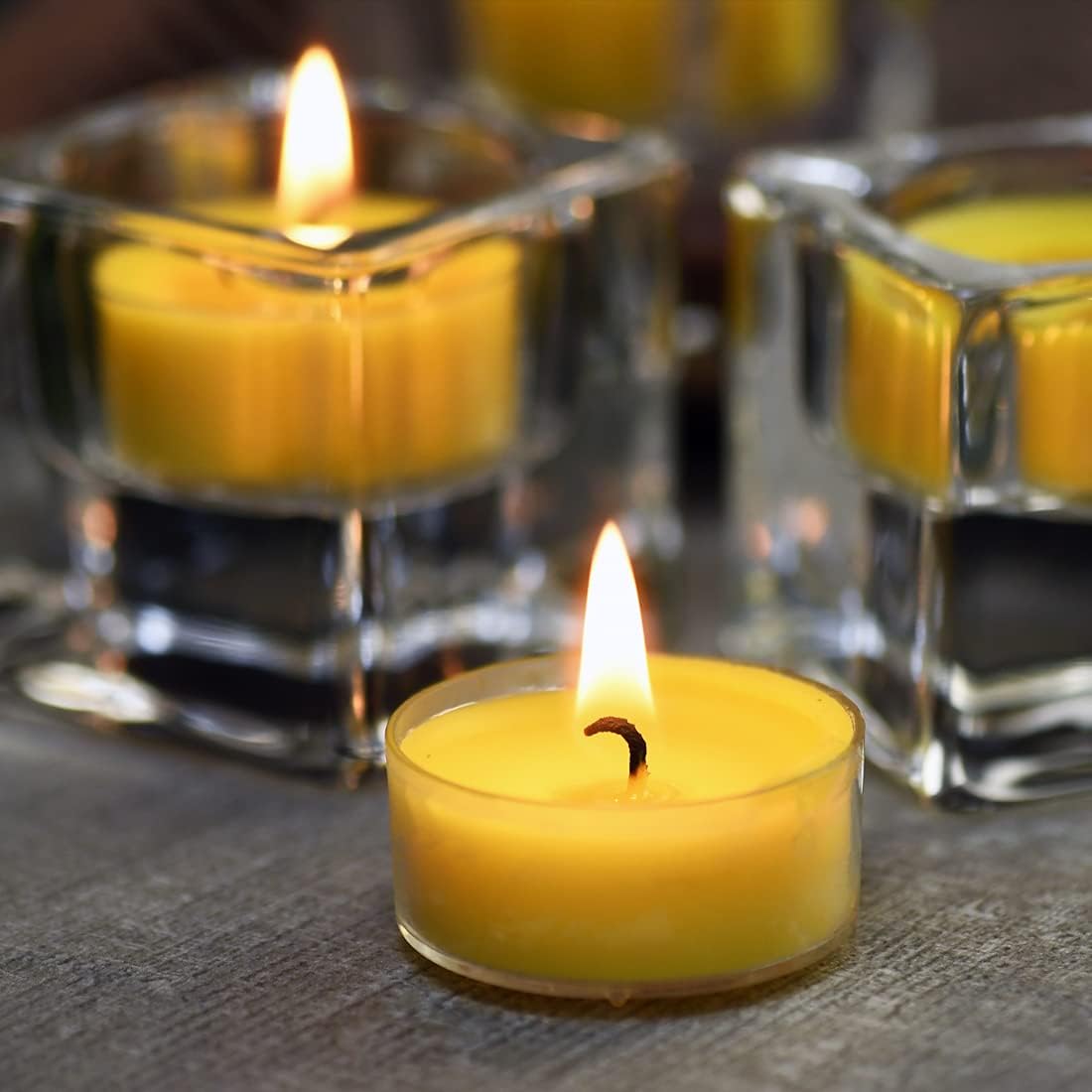 DEYBBY Natural Scented Soy Wax Tealight Candles Bulk, Romantic Rose Aromatherapy Luxury Tea Candle Set of 12-4 Hour Burn Time|Great for Valentine's Day, Birthday