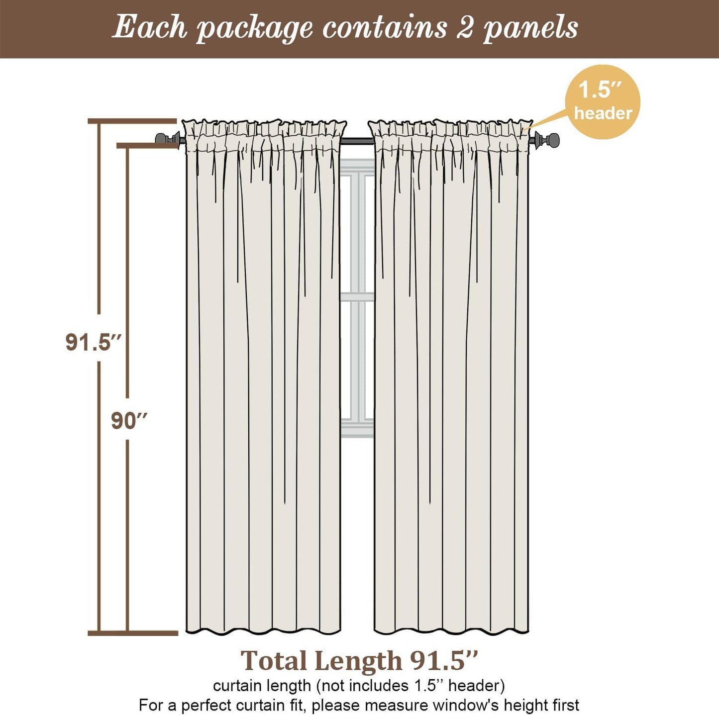 Chyhomenyc Sheer White Valances for Windows 2 Pack, Small Window Curtains for Living Room Bathroom Cafe Laundry Basement, Modern Top Dual Rod Pocket Voile Curtain, 42W x 14L inches, White - Colors C